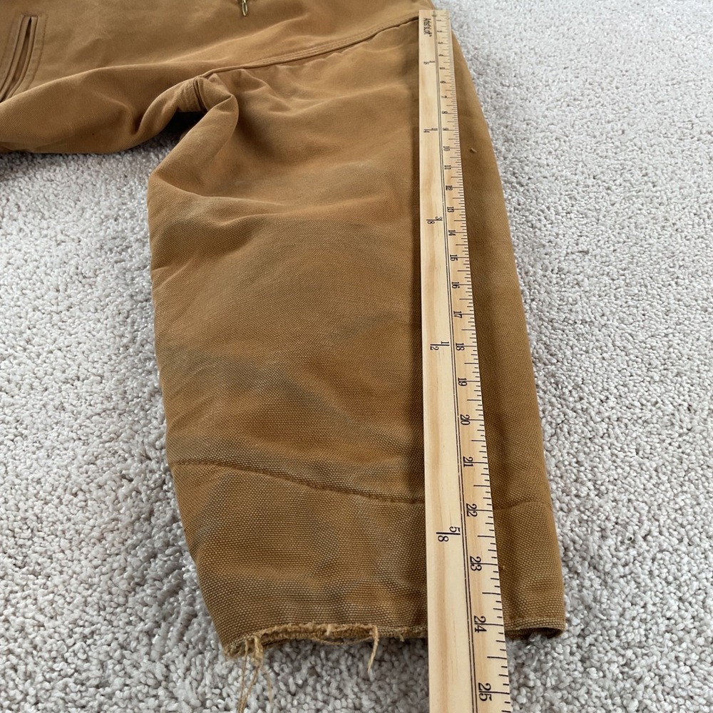 Vintage Carhartt Detroit Jacket Brown Canvas Blanket Lined Made in USA 52 6BLJ - Picture 14 of 14